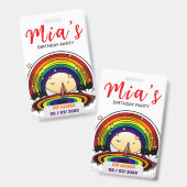 VIP-toegangspasje voor Birthday Party Badge (Front & Back)