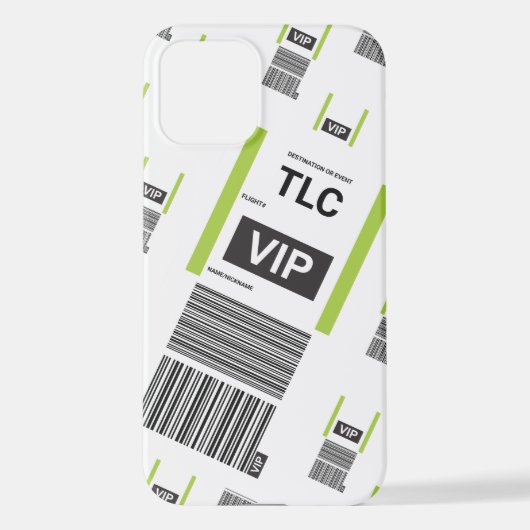 VIP TRAVEL IPHONE 12 SLIM-FIT HOESJE (Achterkant)