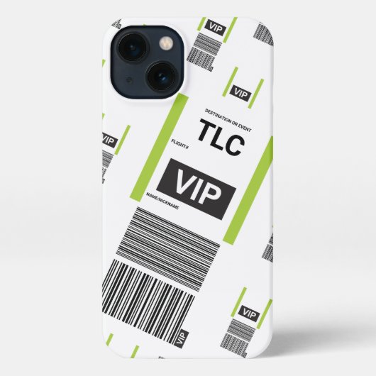 VIP TRAVEL iPHONE 13 SLIM-FIT HOESJE (Achterkant)