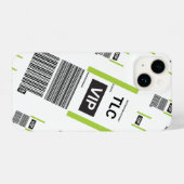 VIP TRAVEL IPHONE 14 SLIM-FIT HOESJE iPhone HOESJE (Achterkant horizontaal)