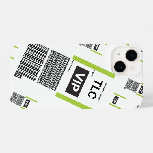 VIP TRAVEL IPHONE 14 SLIM-FIT HOESJE iPhone HOESJE (Achterkant horizontaal)