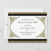 VIP-uitnodiging Kaart (Achterkant)