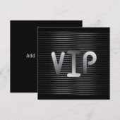 VIP-uitnodigingsontwerp Kaart (Voorkant / Achterkant)