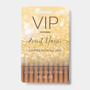 VIP van de Gebeurtenis van de Mode Alle Pass van d Badge