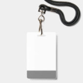 VIP van de Naam van de douane Al het concert van d Badge (Achterkant met lanyard)