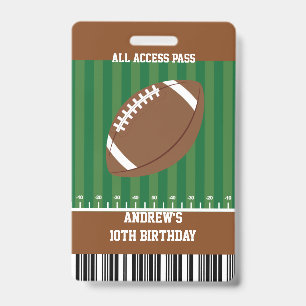 VIP van de Partij van de football de Pas Badge