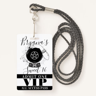 VIP van de Partij van de Magic Crystal Ball Fortun Badge