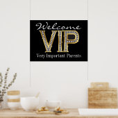 VIP van de school het Welkome Poster (Keuken)