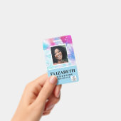 VIP van de Werknemer van FOTO-ID PASS Waterverf Ab Badge (Handheld)