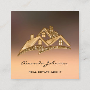 VIP van het Huis van het Huis van het Logo van de  Vierkante Visitekaartje