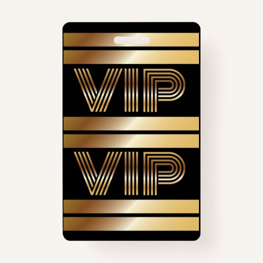 VIP VIDEO GAMER GAME ALL ACCESS Gold Pass Badge (Achterkant)