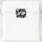 VIP VIERKANTE STICKER (Tas)