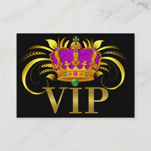VIP Visitekaartje / Pass / Uitnodiging (Voorkant)