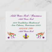 VIP Visitekaartje / Pass / Uitnodiging (Achterkant)