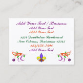 VIP Visitekaartje / Pass / Uitnodiging (Achterkant)