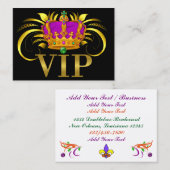 VIP Visitekaartje / Pass / Uitnodiging (Voorkant / Achterkant)