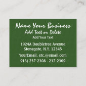 VIP-Visitekaartje - SRF Visitekaartje (Achterkant)