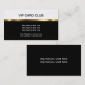 VIP Visitekaartjes (Voorkant / Achterkant)