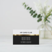 VIP Visitekaartjes (Staand voorkant)
