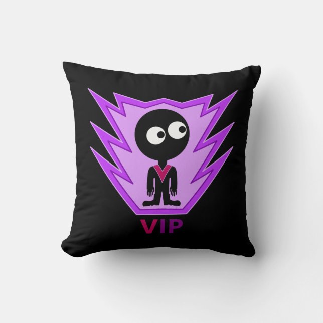 VIP Visitor Alien Kussen (Voorkant)