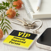VIP Visueel Gehandicapte Persoon Sleutelhanger (Voorkant Rechts)