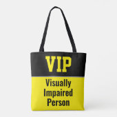 VIP - Visueel Gehandicapte Persoon Tote Bag (Achterkant)