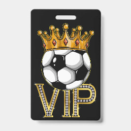VIP Voetbal Koord Badge