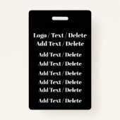 VIP Voetbal Lanyard Badge (Achterkant)