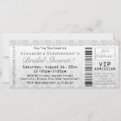 VIP Vrijgezellenfeest Toelating Ticket Uitnodiging (Voorkant)