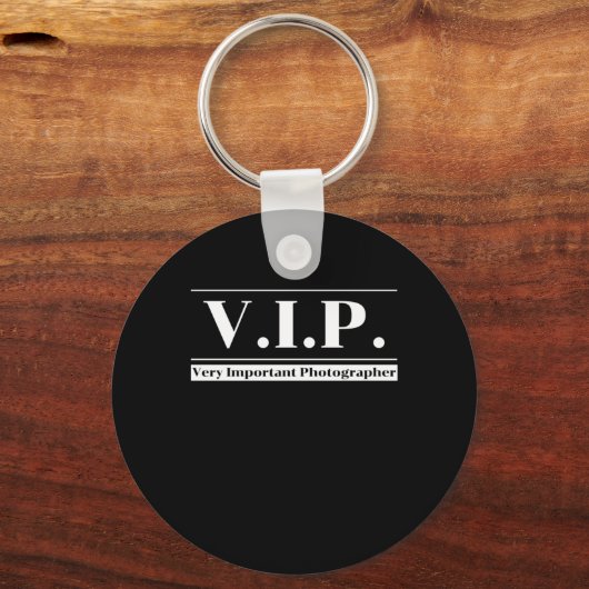 VIP zeer belangrijke Fotografiecamera Fotografie Sleutelhanger (Voorkant)