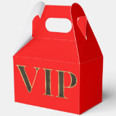VIP Zwart Goud Rood Favoriet Cadeaubox Bedankdoosjes (Achterkant)