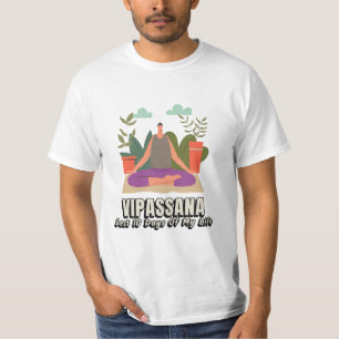 Vipassana Meditatie Beste 10 dagen van mijn leven T-shirt