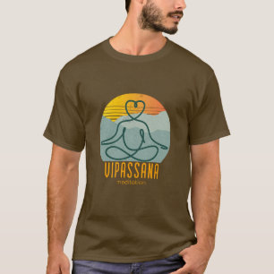 Vipassana Meditatie Liefdevolle vriendelijkheid Me T-shirt
