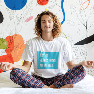 Vipassana Meditatie mag al het zijn mijn verdienst T-shirt