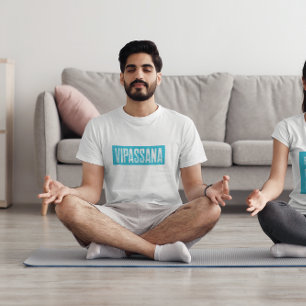 Vipassana meditatie om de dingen te zien zoals ze t-shirt