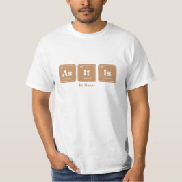Vipassana Meditatie Periodiek Tafel Typografie T-shirt