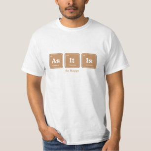Vipassana Meditatie Periodiek Tafel Typografie T-shirt