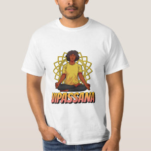 Vipassana Meditatie Spiritueel Anicca wordt bevrij T-shirt