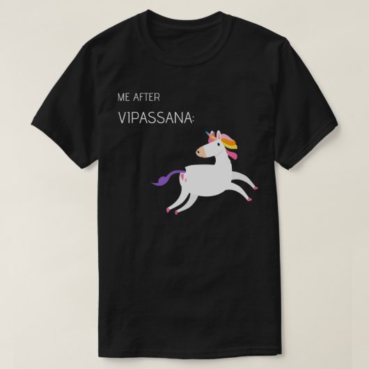 Vipassana Meditation T-shirt (Design voorkant)