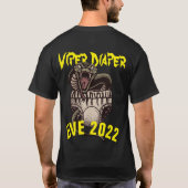 Viper Diaper-Mannen Shirt (Achterkant)