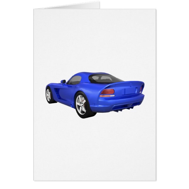 Viper hardste bovenspierwagen: Blauwe afwerking (Voorkant)