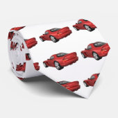 Viper hardste bovenspierwagen: Rode afwerking Stropdas (Opgerold)