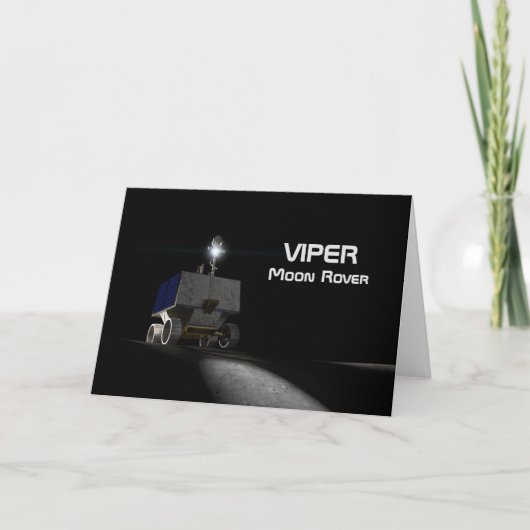 VIPER-maanrover Kaart (Voorkant)