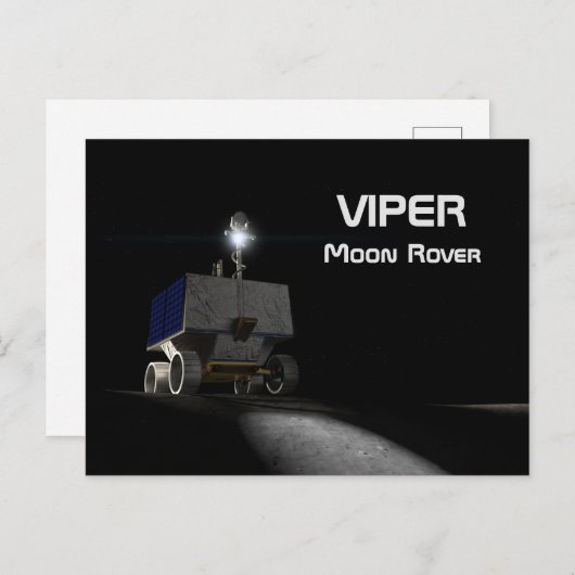 VIPER Moon Rover Briefkaart (Voorkant / Achterkant)