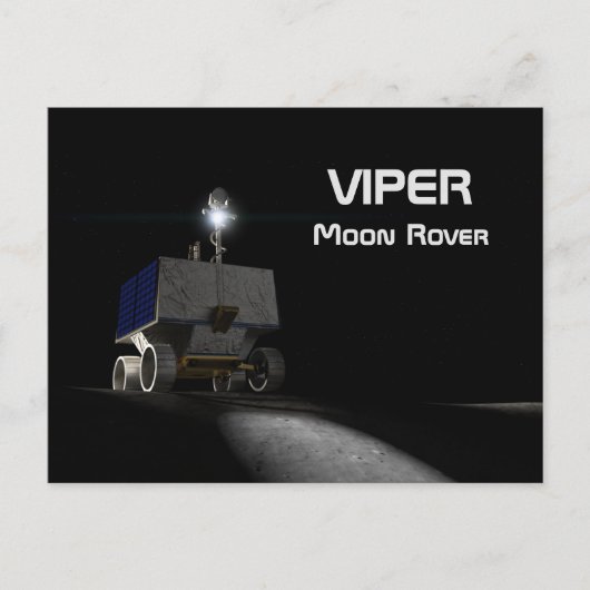 VIPER Moon Rover Briefkaart (Voorkant)