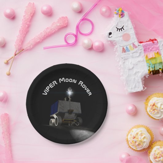 VIPER Moon Rover Papieren Bordje (Feest)