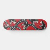 Viper Pit - Rood Persoonlijk Skateboard (Horizontaal)