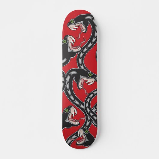 Viper Pit - Rood Persoonlijk Skateboard (Voorkant)