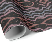 Viper Snake Skin Drawing Pattern Soft Pastel Color Cadeaupapier (Rol Hoek)