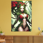 Vipera - Snake Warrior 024 Canvas Afdruk (Insitu (Woonkamer))